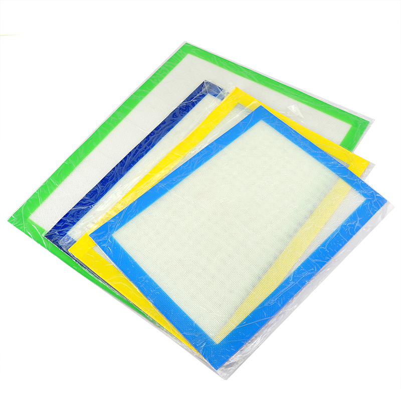 Kitchen Baking Mat - แผ่นรองอบซิลิโคนแบบไม่ติดกระทะ ใช้ซ้ำได้ เกรดสำหรับอาหาร แผ่นรองรีดแป้ง แผ่นรองอบขนม แผ่นรองอุปกรณ์สูบบุหรี่
