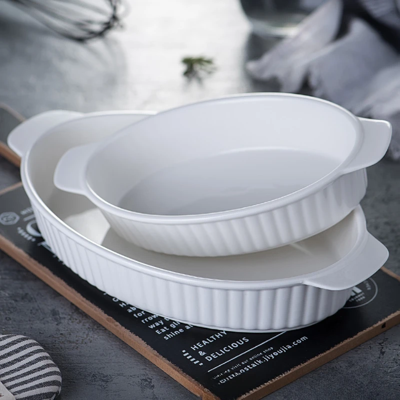 Bread Baking Kitchen Utensils - ถาดสำหรับอบในเตาเซรามิกสำหรับเครื่องมือทำขนมอบและอุปกรณ์เสริมจานพอร์ซเลนเครื่องใช้ในครัวบาร์ทำอาหาร
