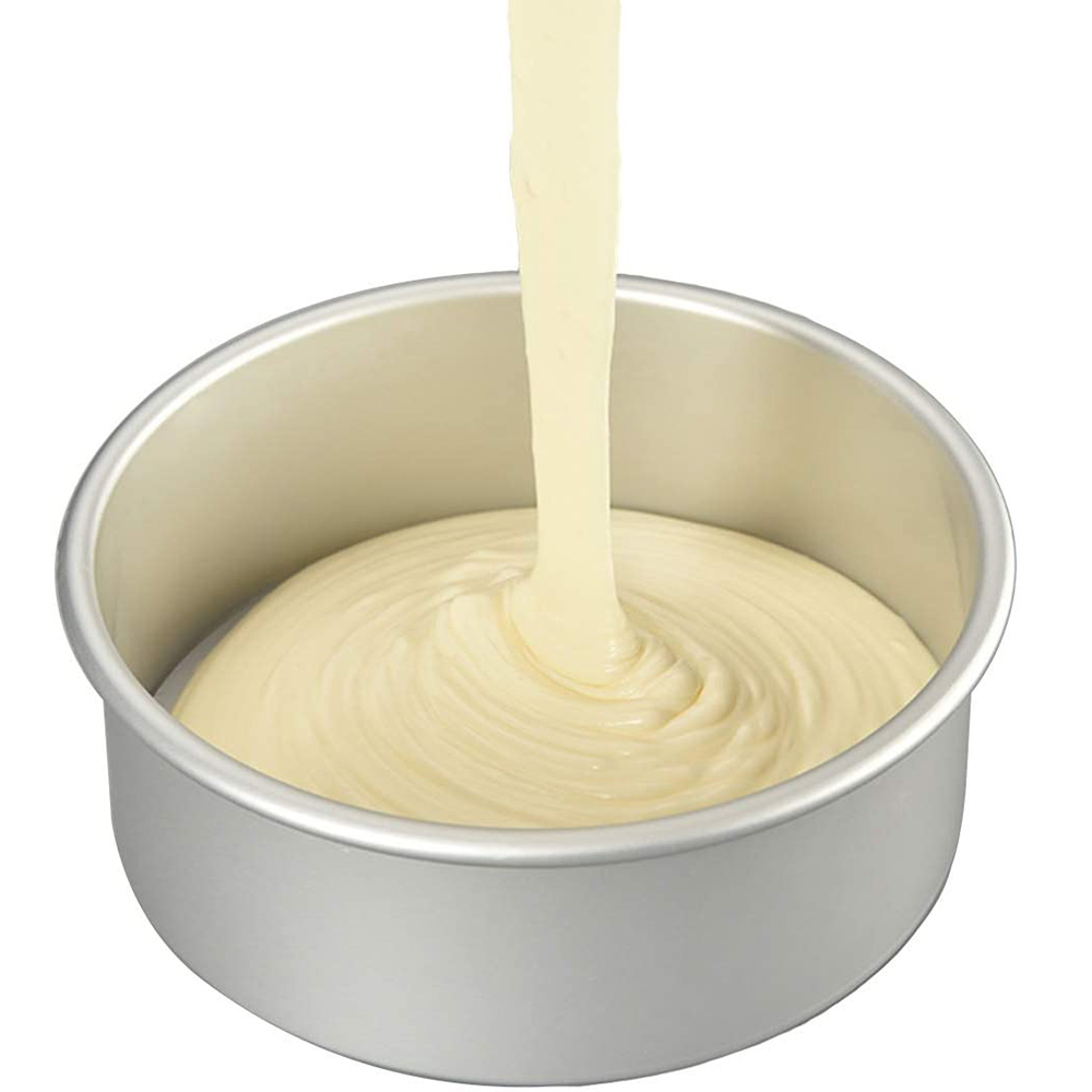 Kitchen Baking Utensils - 1 PC อลูมิเนียมรอบเค้ก PAN 4 นิ้วชีฟองเค้กแม่พิมพ์เบเกอรี่แม่พิมพ์ที่ถอดออกได้ด้านล่างแม่พิมพ์เค้กเครื่องมือห้องครัว