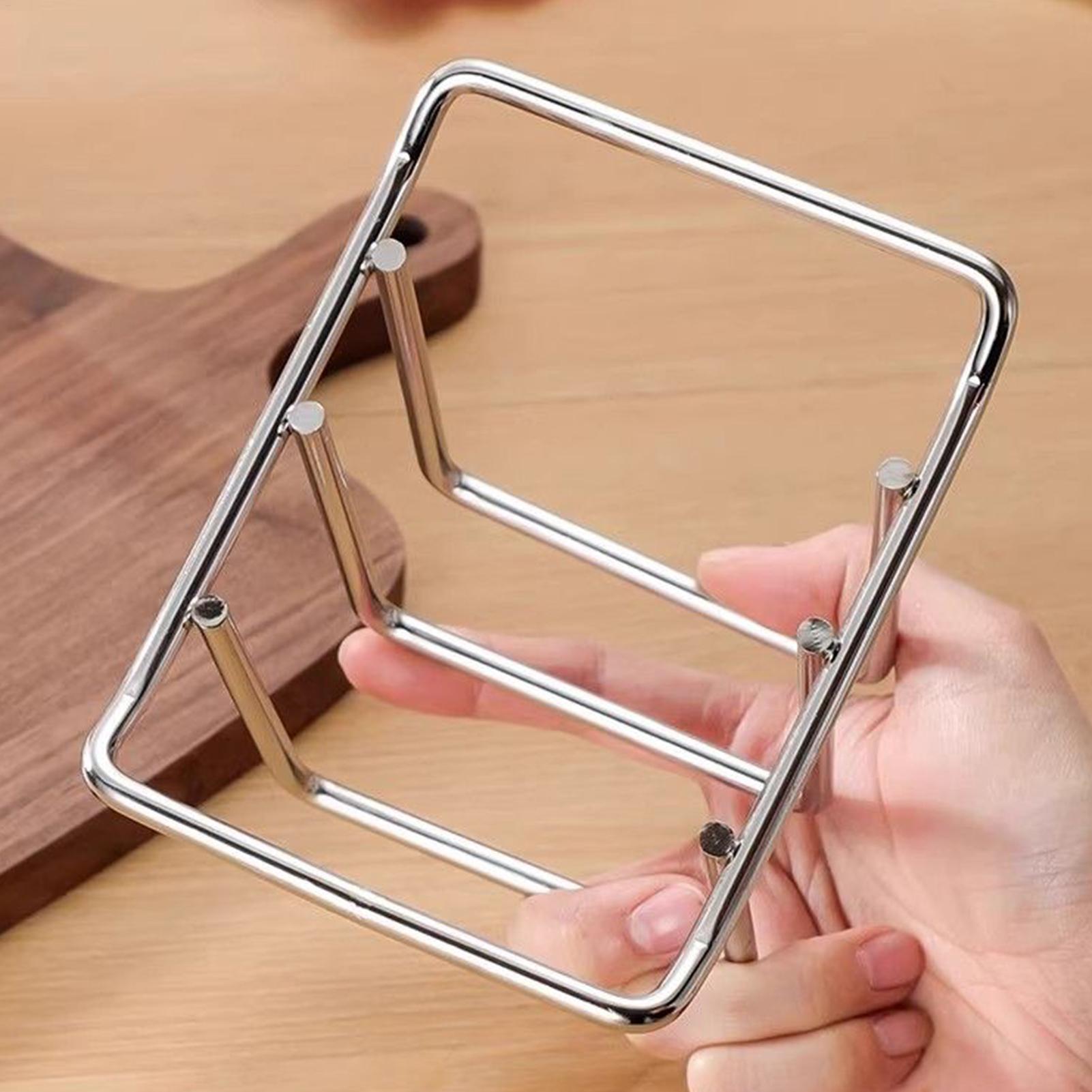ที่วางเขียงสแตนเลส ชั้นวางถาดอ - Kitchen Cabinet Baking Sheet Organizer บทวิจารณ์และราคา