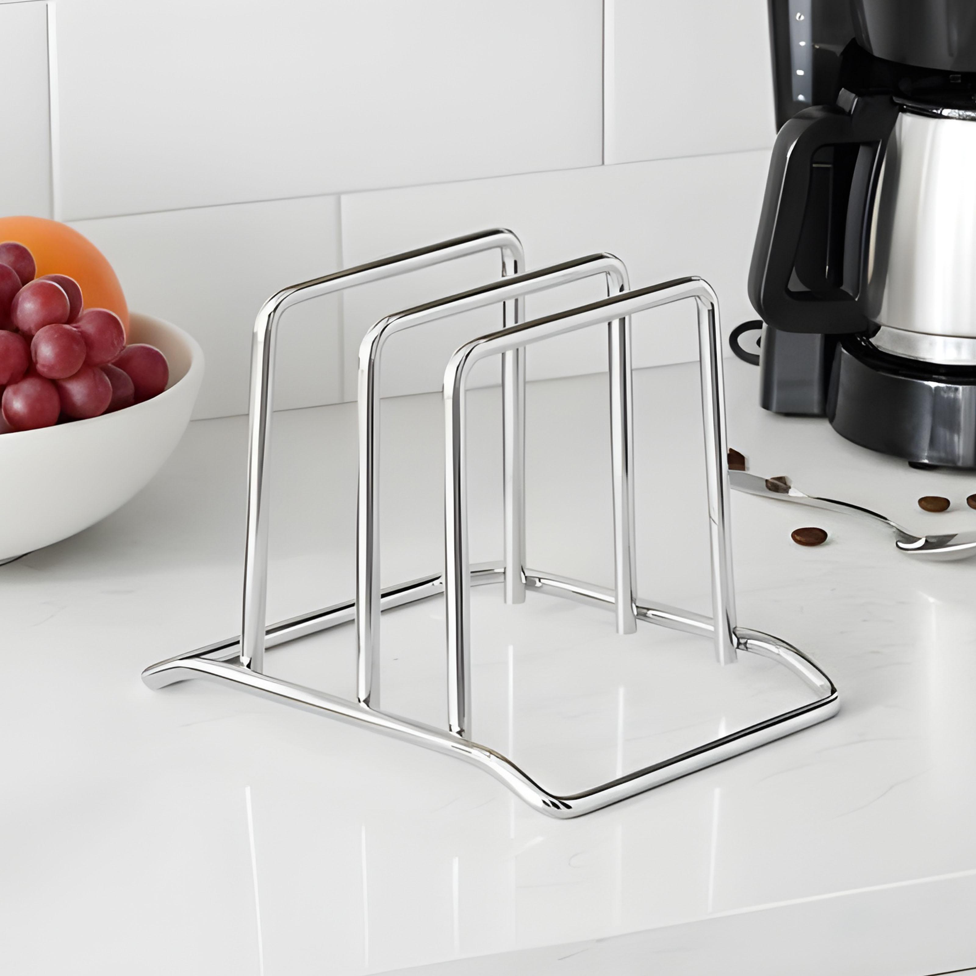 ที่วางเขียงสแตนเลส ชั้นวางถาดอ - Kitchen Cabinet Baking Sheet Organizer บทวิจารณ์และราคา