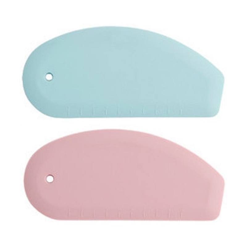 ที่ขูดซิลิโคน ขอบโค้งงอได้ เกร - Dough Scraper Curved บทวิจารณ์และราคา