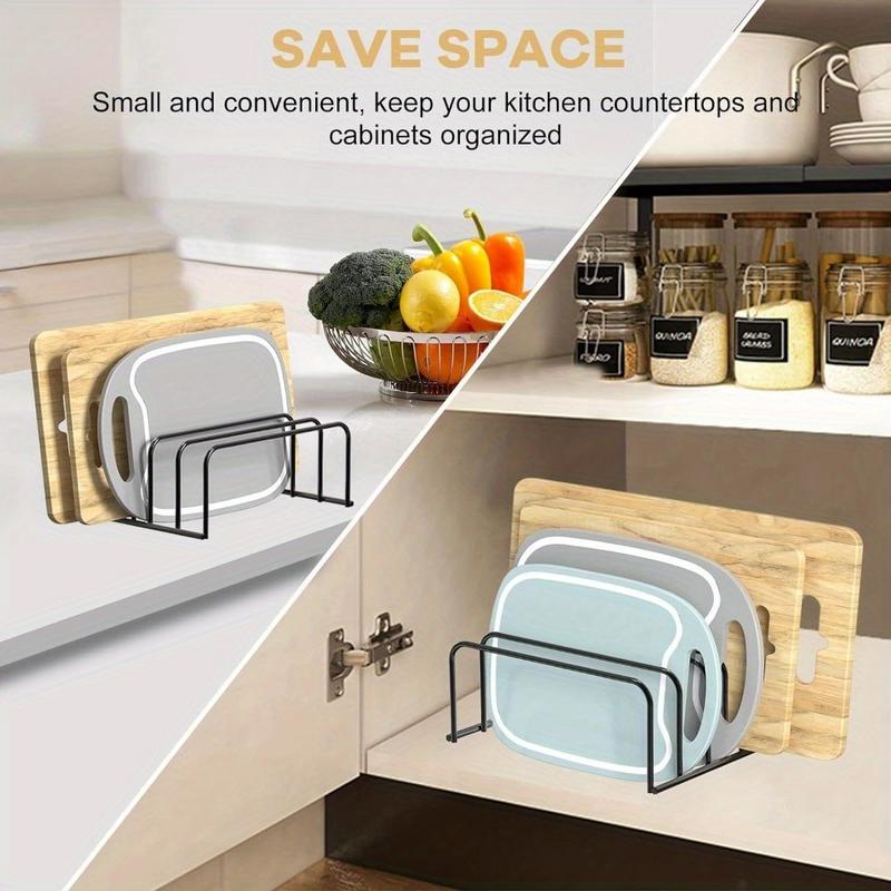 ที่วางเขียง 1 ชิ้น สำหรับจัดระ - Kitchen Cabinet Baking Sheet Organizer บทวิจารณ์และราคา