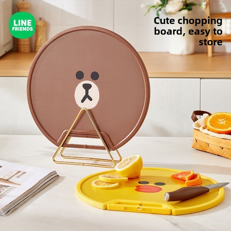 เขียงลายการ์ตูนอนิเมะสีน้ำตาล  - Kitchen Baking Organization บทวิจารณ์และราคา