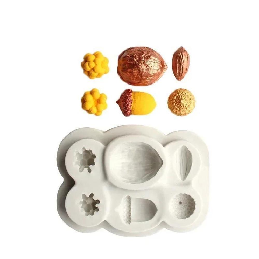 แม่พิมพ์ซิลิโคนรูปถั่วช็อกโกแล - Baking Kitchen Kids บทวิจารณ์และราคา