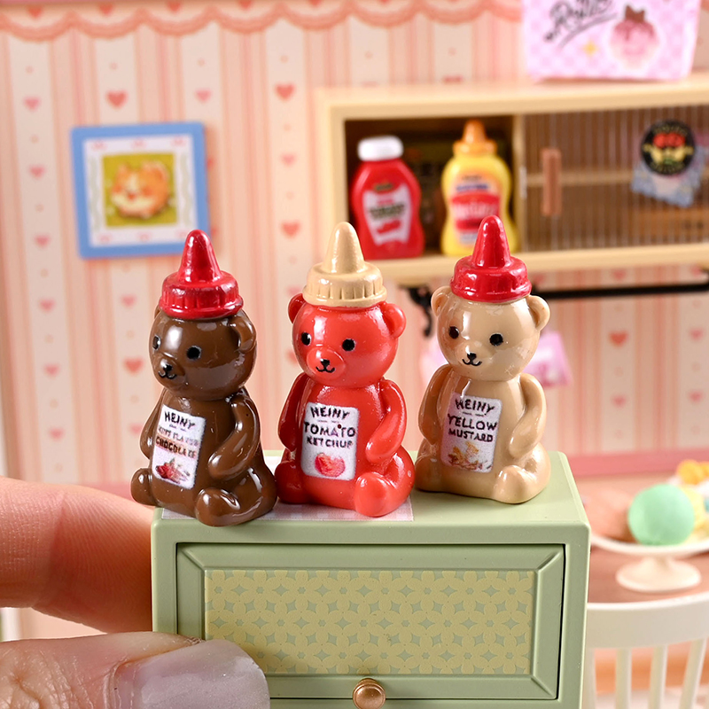 ขวดแยมหมีน้อยจำลอง 10 ชิ้น ขนา - Kitchen Baking Organization บทวิจารณ์และราคา