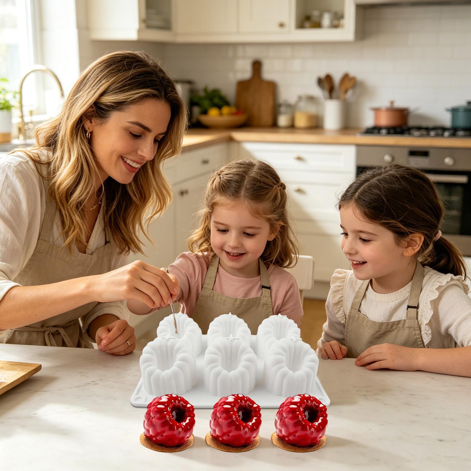 แม่พิมพ์ซิลิโคนรูปผลไม้ราสเบอร - Kitchen Baking Mat บทวิจารณ์และราคา
