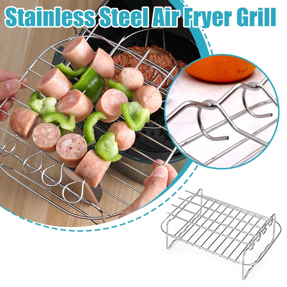 ตะกร้าทอดไร้น้ำมันสแตนเลส ถาดใ - Kitchen Baking Pan Organizer บทวิจารณ์และราคา
