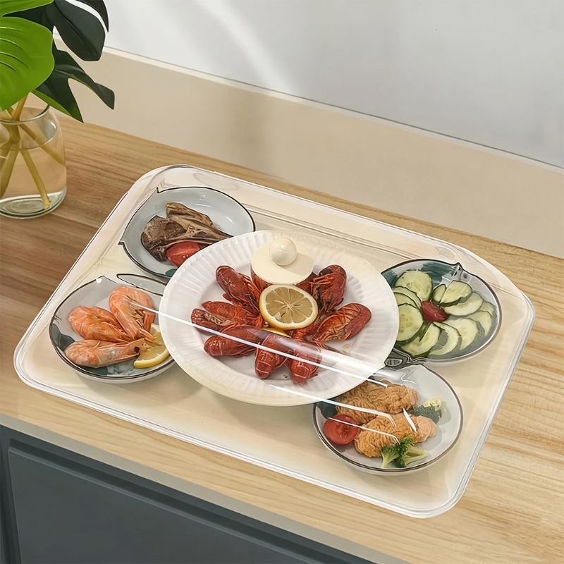 WORTHBUY ฝาครอบอาหารพลาสติกแบบ - Kitchen Baking Organization บทวิจารณ์และราคา
