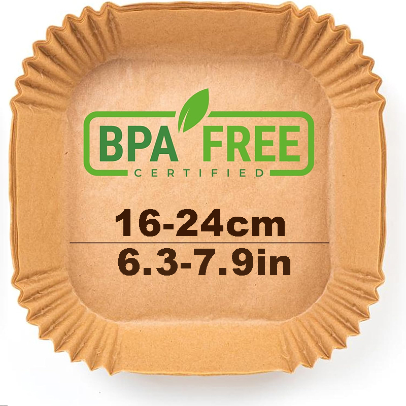แผ่นรองกระดาษหม้อทอด Air fryer - Kitchen Baking Mat บทวิจารณ์และราคา
