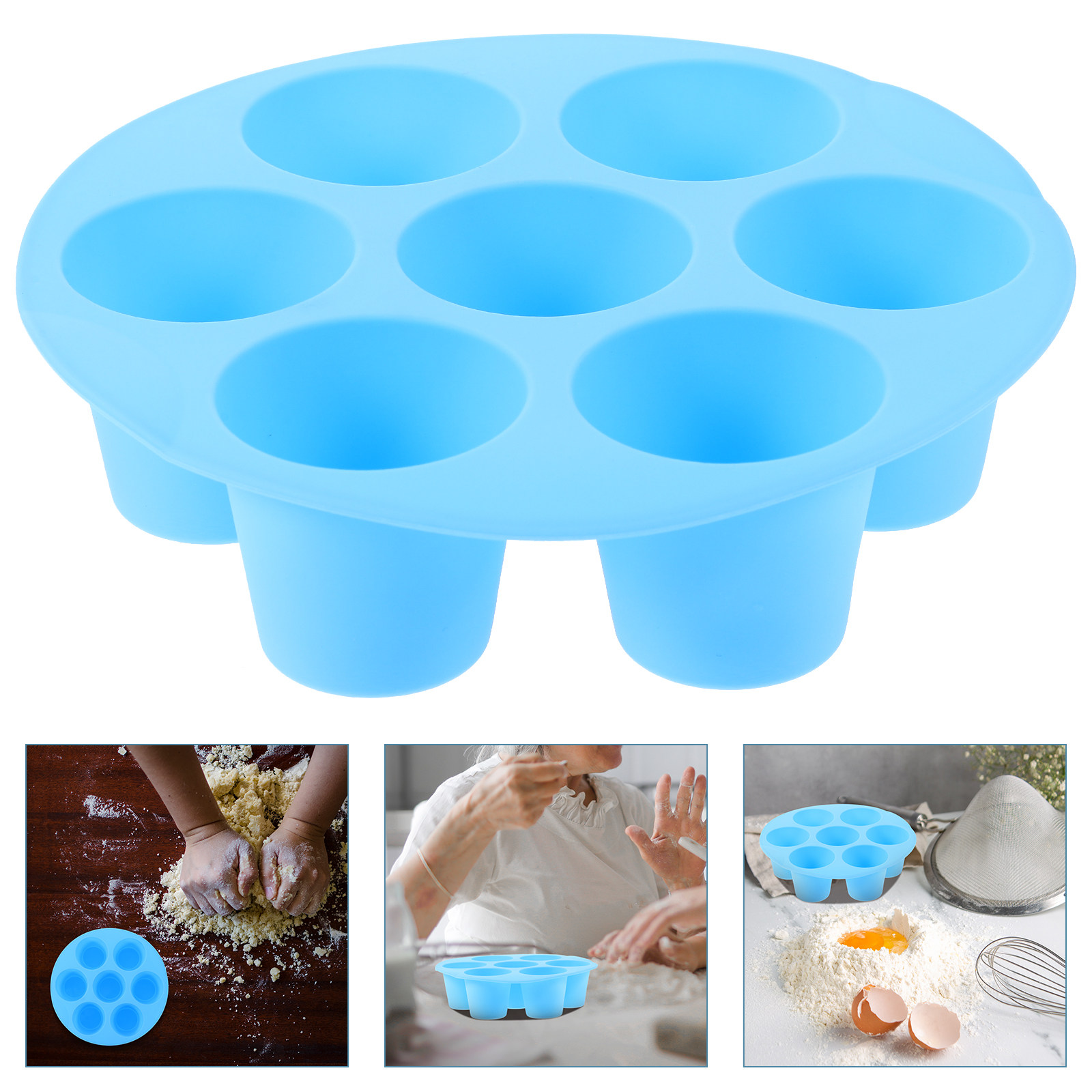 แม่พิมพ์ซิลิโคนสำหรับทำมัฟฟินแ - Muffin Tin Nonstick บทวิจารณ์และราคา