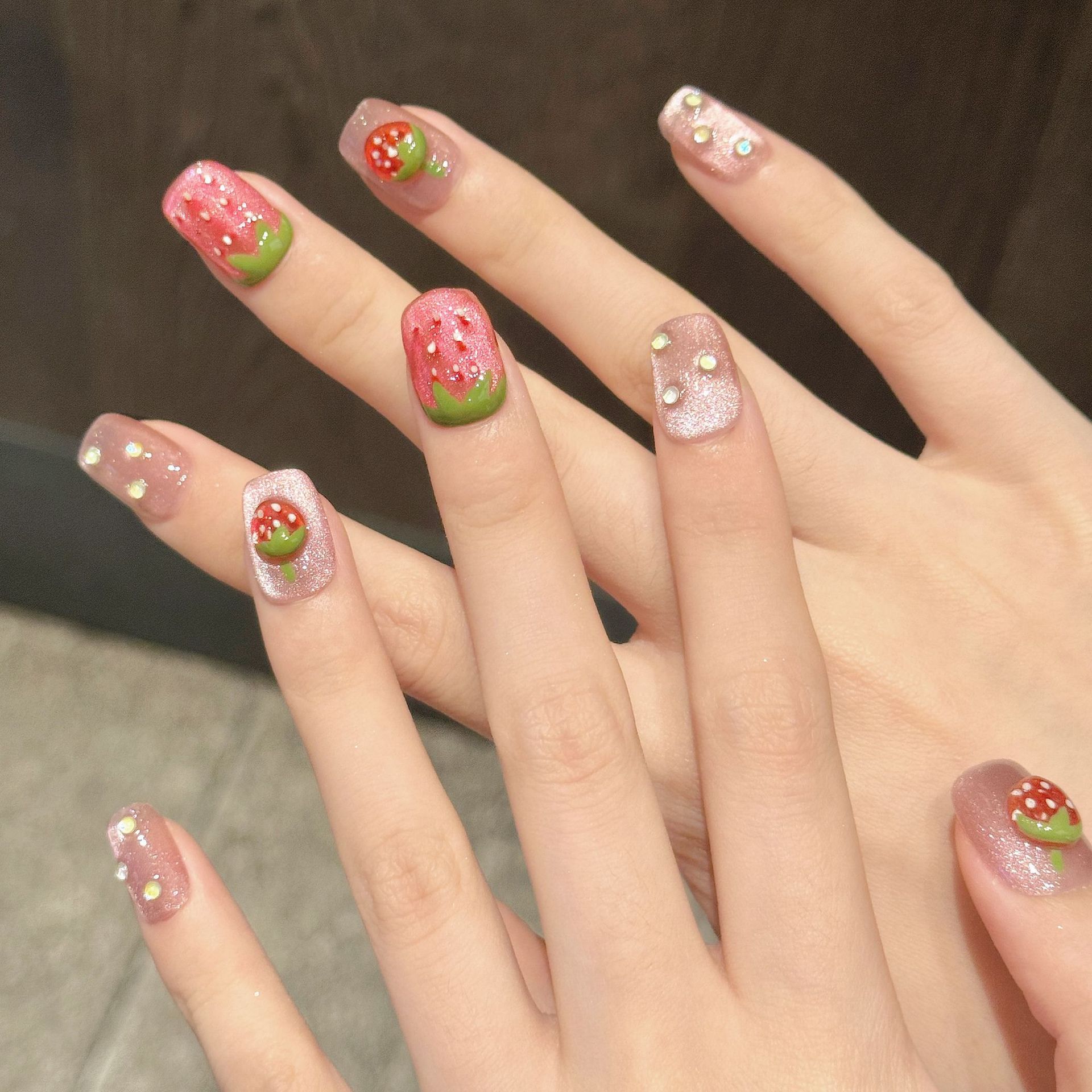 10pcs Handmade กดบนเล็บ 3D สตร - Decorating Tip Set บทวิจารณ์และราคา
