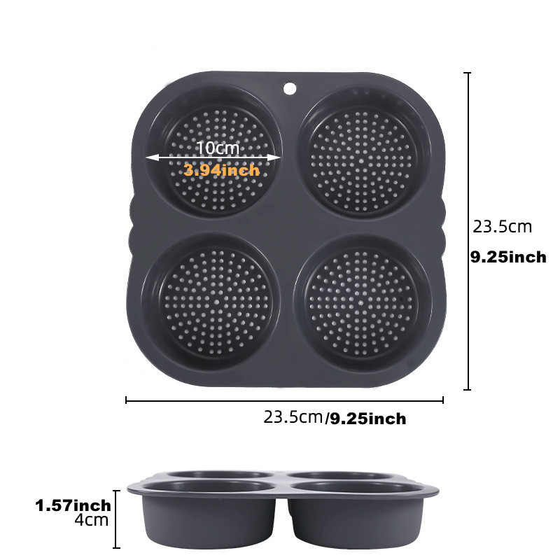 แฮมเบอร์เกอร์ Bun แม่พิมพ์ Non - Kitchen Baking Utensils บทวิจารณ์และราคา