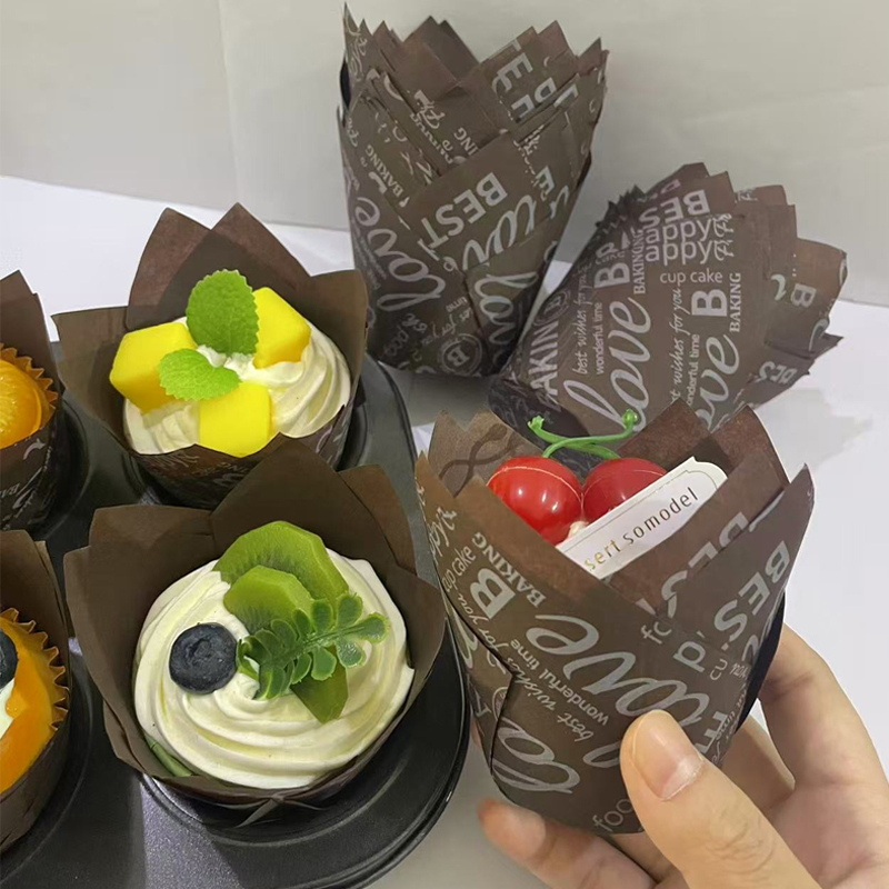 50 ชิ้น/100 ชิ้น ถ้วยกระดาษเค้ - Kitchen Baking Mat บทวิจารณ์และราคา