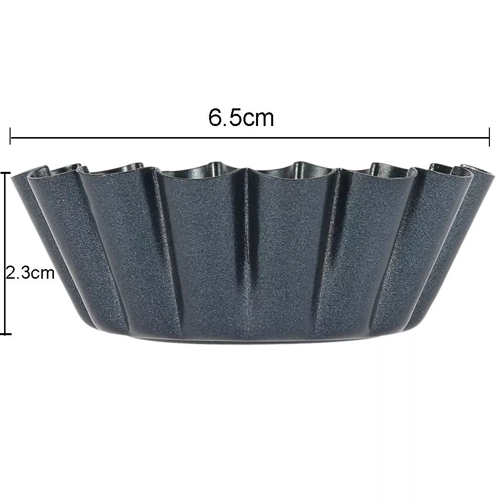 พิมพ์ทาร์ตทรงกลมขนาดเล็ก 4 ชิ้ - Muffin Tin Nonstick บทวิจารณ์และราคา