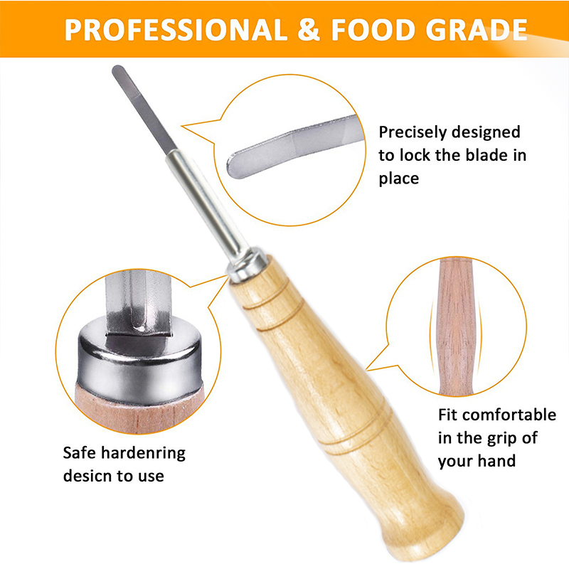 พลาสติก/ไม้ขนมปัง Lame เครื่อง - Dough Scraper Curved บทวิจารณ์และราคา