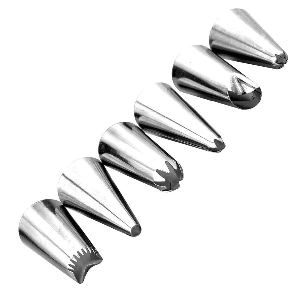 [NEWA08R] ชุดหัวบีบครีม 8 ชิ้น - Decorating Tip Set บทวิจารณ์และราคา