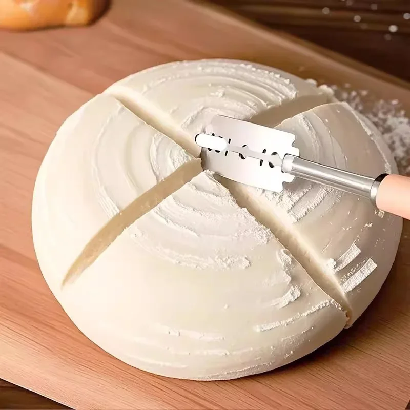 แป้งขนมปังเครื่องตัดขนม 5 ใบมี - Dough Scraper Curved บทวิจารณ์และราคา