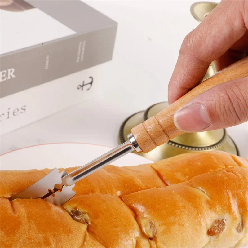 แป้งขนมปังเครื่องตัดขนม 5 ใบมี - Dough Scraper Curved บทวิจารณ์และราคา
