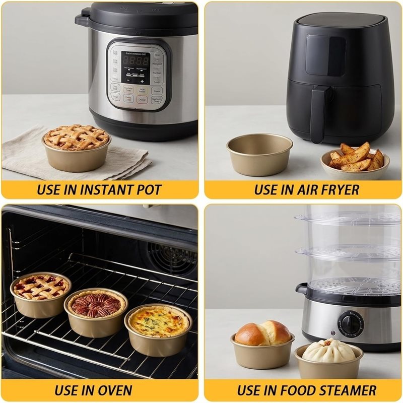 ABLN-ชุดพิมพ์ขนมปังขนาดเล็ก 8  - Muffin Tin Nonstick บทวิจารณ์และราคา