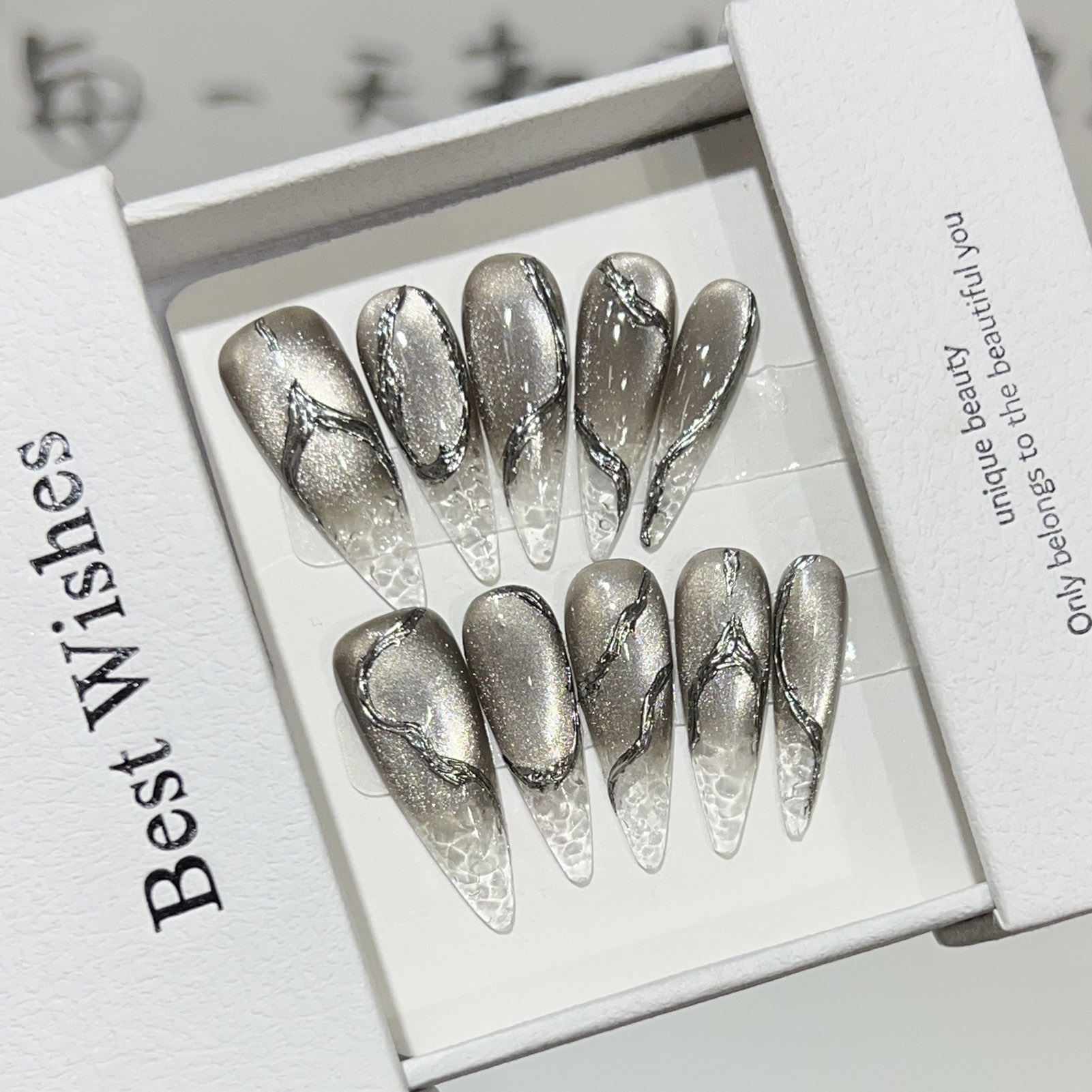 เล็บปลอมฮาโลวีน 10 ชิ้น แบบใช้ - Decorating Tip Set บทวิจารณ์และราคา