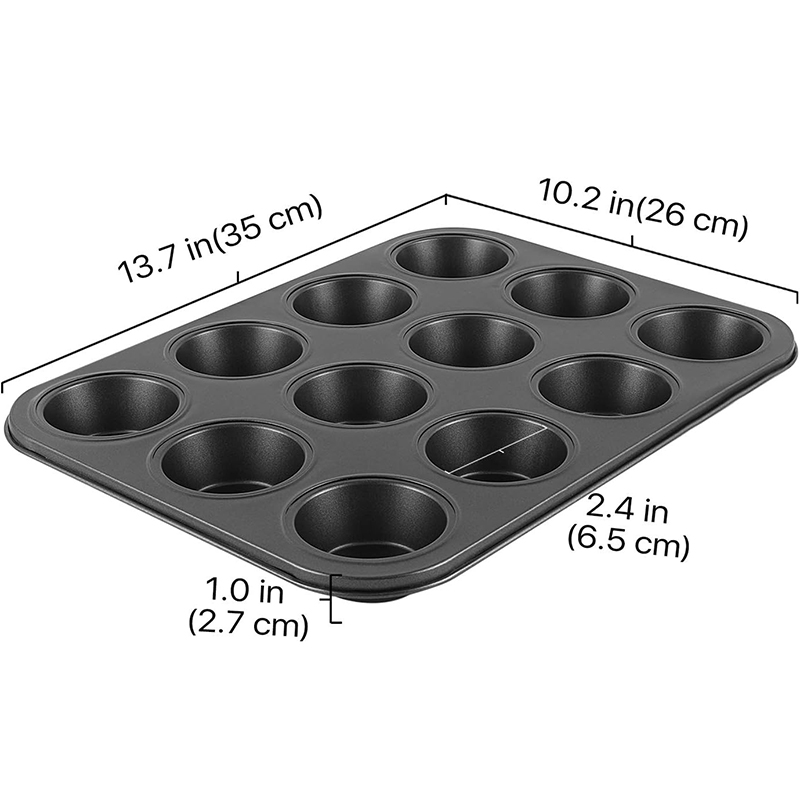 LMETJMA ถาดมัฟฟิน Cupcake Baki - Muffin Tin Nonstick บทวิจารณ์และราคา