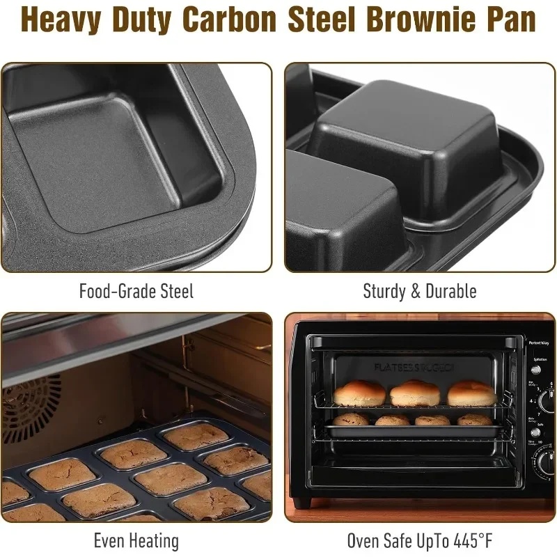 ถาดอบขนม 12 ช่อง ถาดอบขนมอเนกป - Muffin Tin Nonstick บทวิจารณ์และราคา