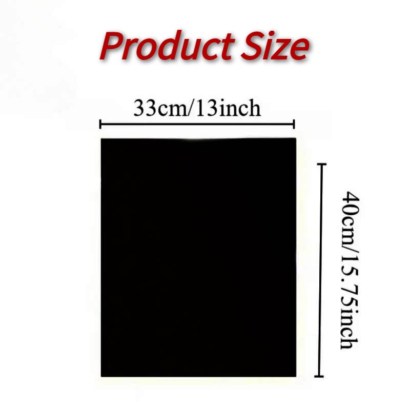 1/2/3/4/5PCS สีดํา BBQ Grill M - Kitchen Baking Mat บทวิจารณ์และราคา