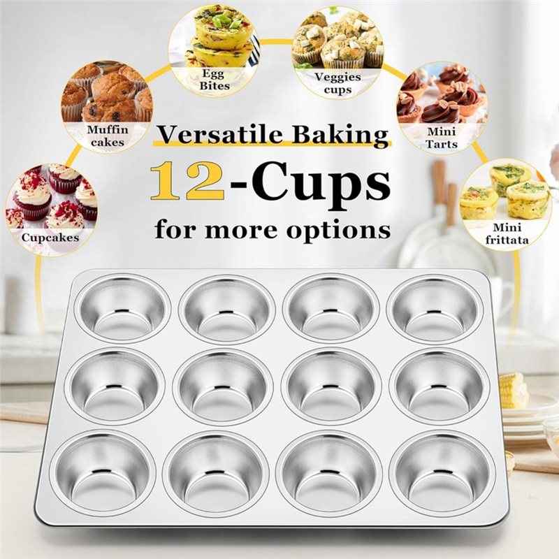 ถาดอบมัฟฟิน ABAE, ถาดอบคัพเค้ก - Muffin Tin Nonstick บทวิจารณ์และราคา