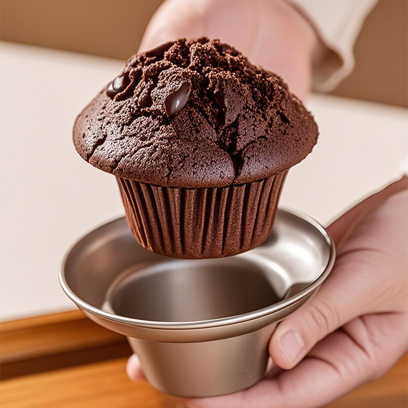 ถ้วยอบมัฟฟินรูปเห็ด แบบใช้ซ้ำไ - Muffin Tin Nonstick บทวิจารณ์และราคา