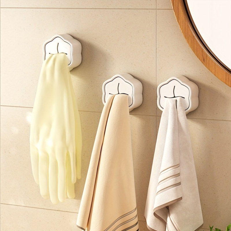 ที่แขวนผ้าเช็ดตัวแบบติดผนัง 6  - Kitchen Baking Organization บทวิจารณ์และราคา