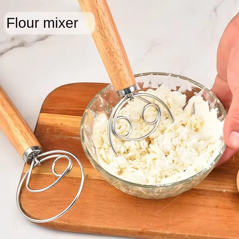 ที่ตีแป้งสแตนเลส – เครื่องผสมแ - Bread Baking Kitchen Utensils บทวิจารณ์และราคา