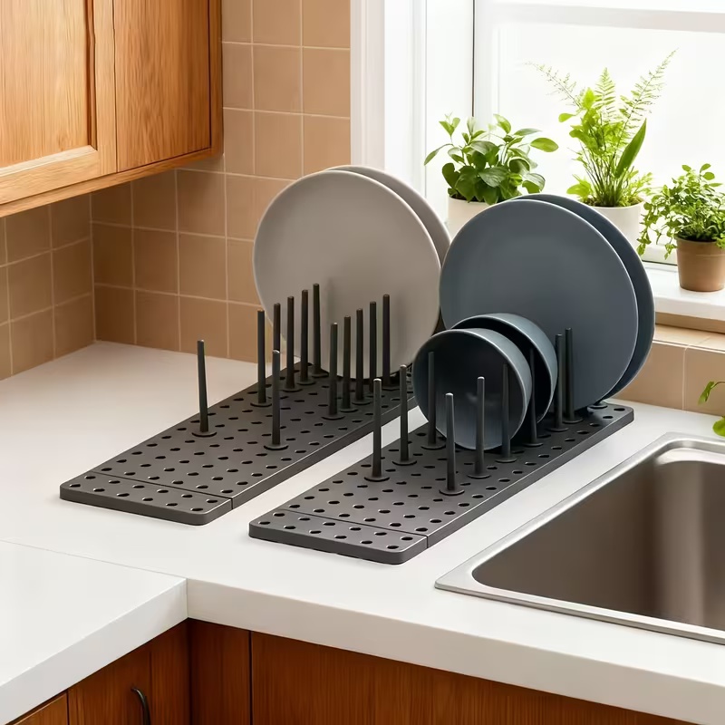 ชั้นวางของในครัวอเนกประสงค์สำห - Kitchen Baking Pan Organizer บทวิจารณ์และราคา