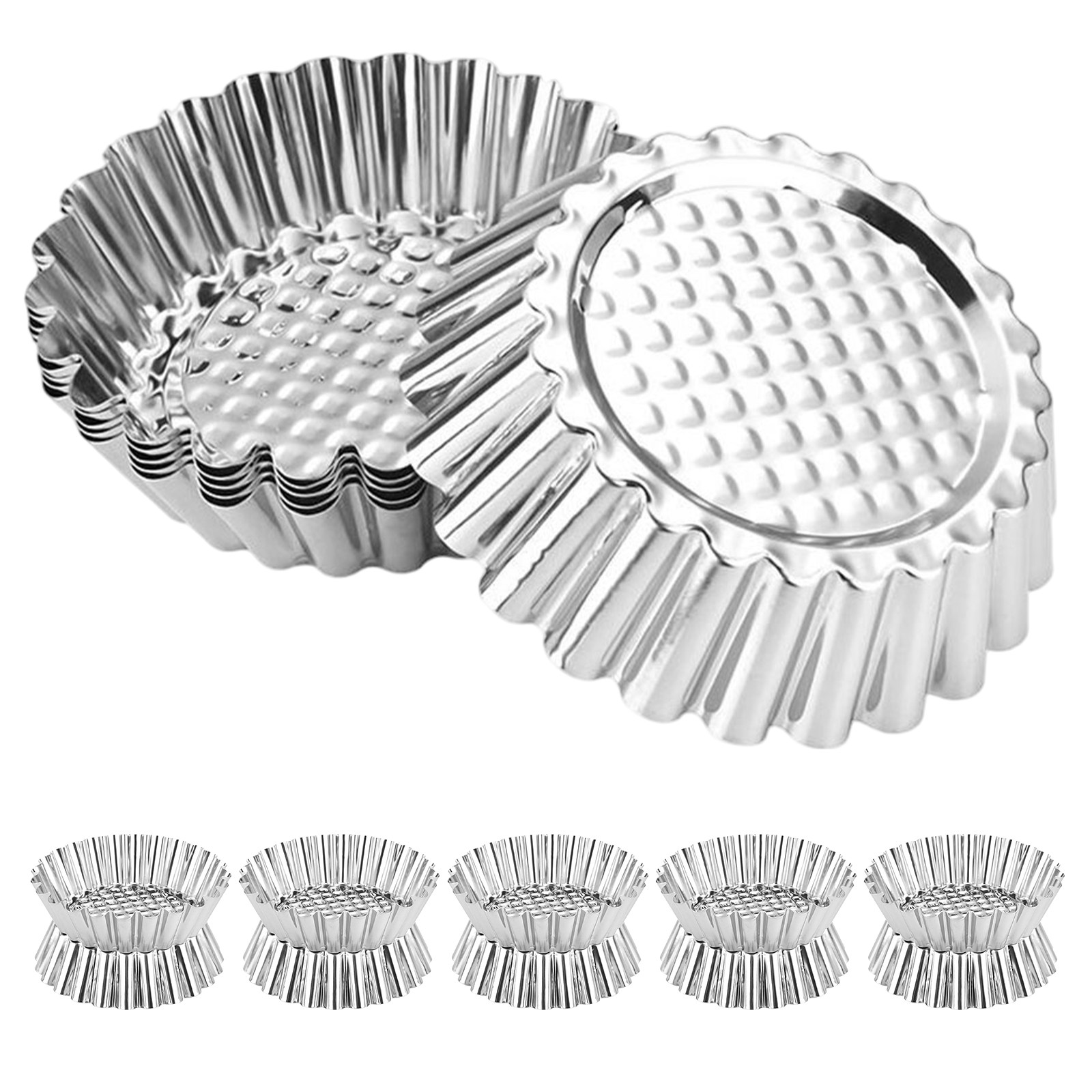 20 ชิ้น แม่พิมพ์ทาร์ตไข่มินิสแ - Muffin Tin Nonstick บทวิจารณ์และราคา