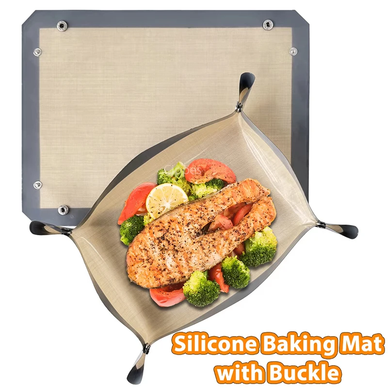 แผ่นรองบาร์บีคิวซิลิโคนแบบพับไ - Kitchen Baking Mat บทวิจารณ์และราคา