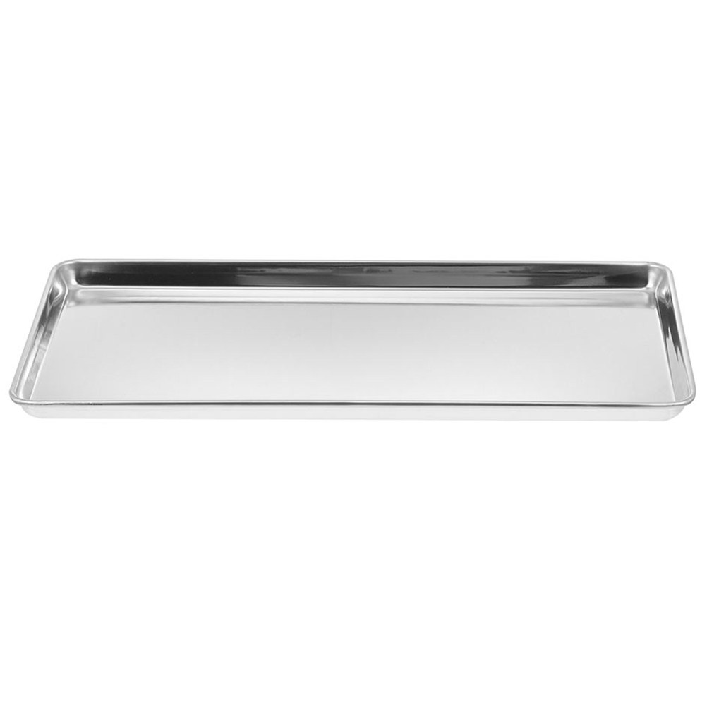 ถาดอบสแตนเลสสตีลสำหรับอบคุกกี้ - Kitchen Baking Pan Storage บทวิจารณ์และราคา