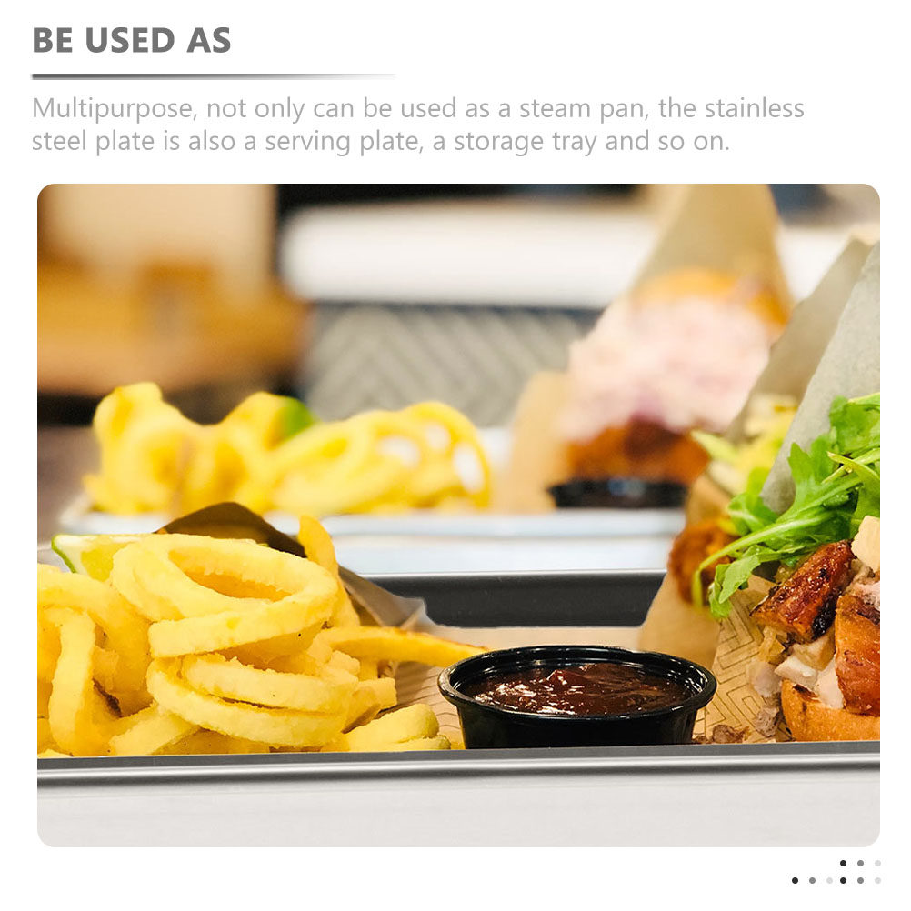 ถาดอบสแตนเลสสตีลสำหรับอบคุกกี้ - Kitchen Baking Pan Storage บทวิจารณ์และราคา