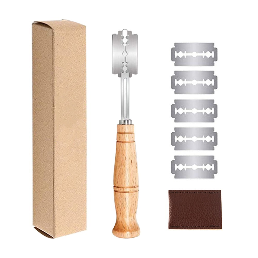 มีดตัดขนมปัง/ไม้ตัดแป้ง/เครื่อ - Dough Scraper Curved บทวิจารณ์และราคา