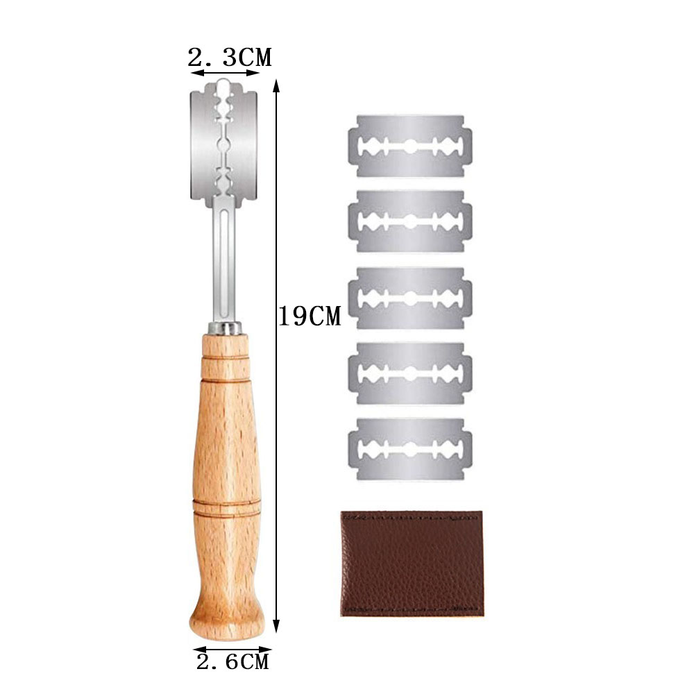 มีดตัดขนมปัง/ไม้ตัดแป้ง/เครื่อ - Dough Scraper Curved บทวิจารณ์และราคา