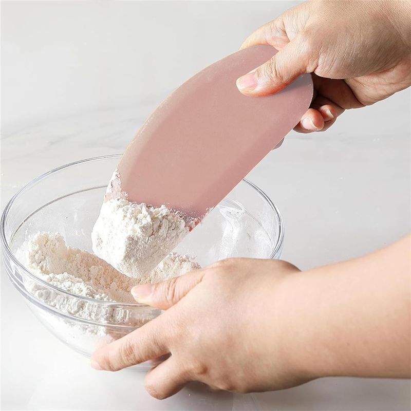 ที่ขูดอาหาร AEE2 ทำจากซิลิโคน  - Dough Scraper Curved บทวิจารณ์และราคา
